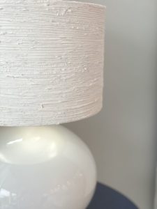 A Lamp Makeover: Want to see what I did with a little string and glue?