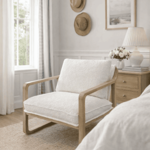 The Pearl | Tailored Coastal Lounge Chair