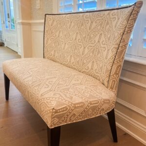 Custom Lee Industries High-Back Banquette w/ Nailhead Trim – Designer Trade Quality