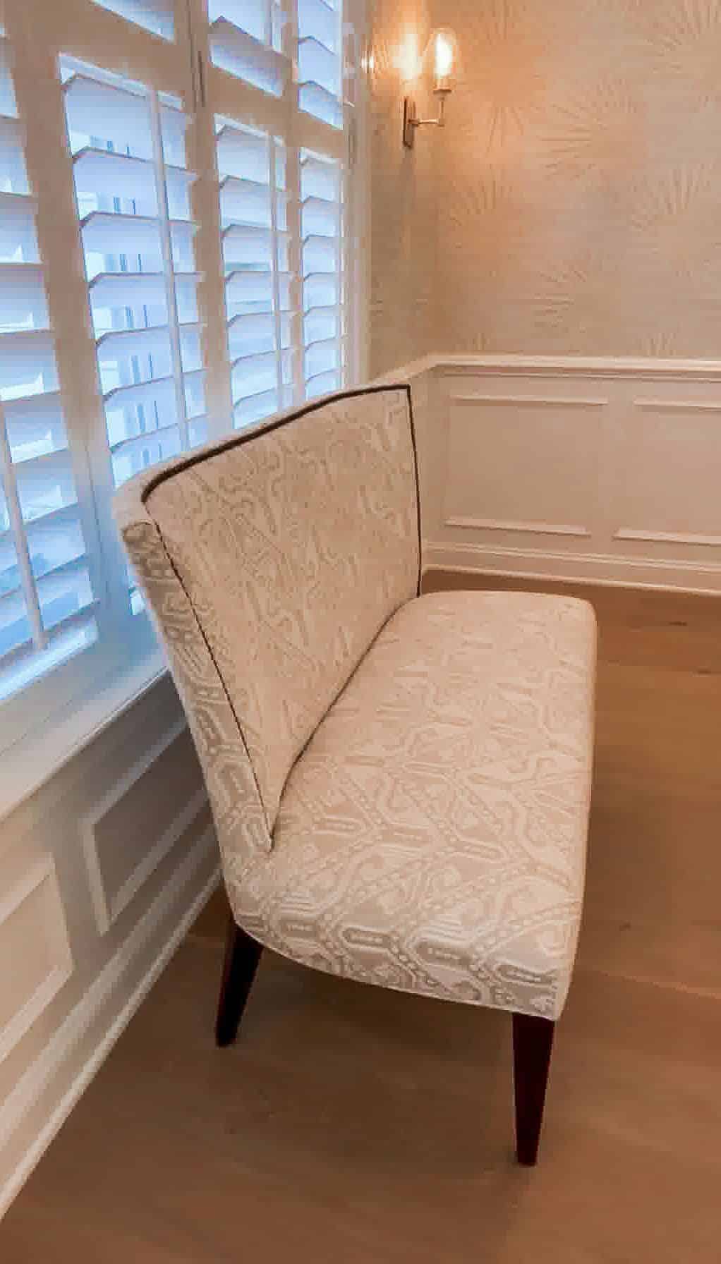 Custom Lee Industries High-Back Banquette w/ Nailhead Trim – Designer Trade Quality - Image 4