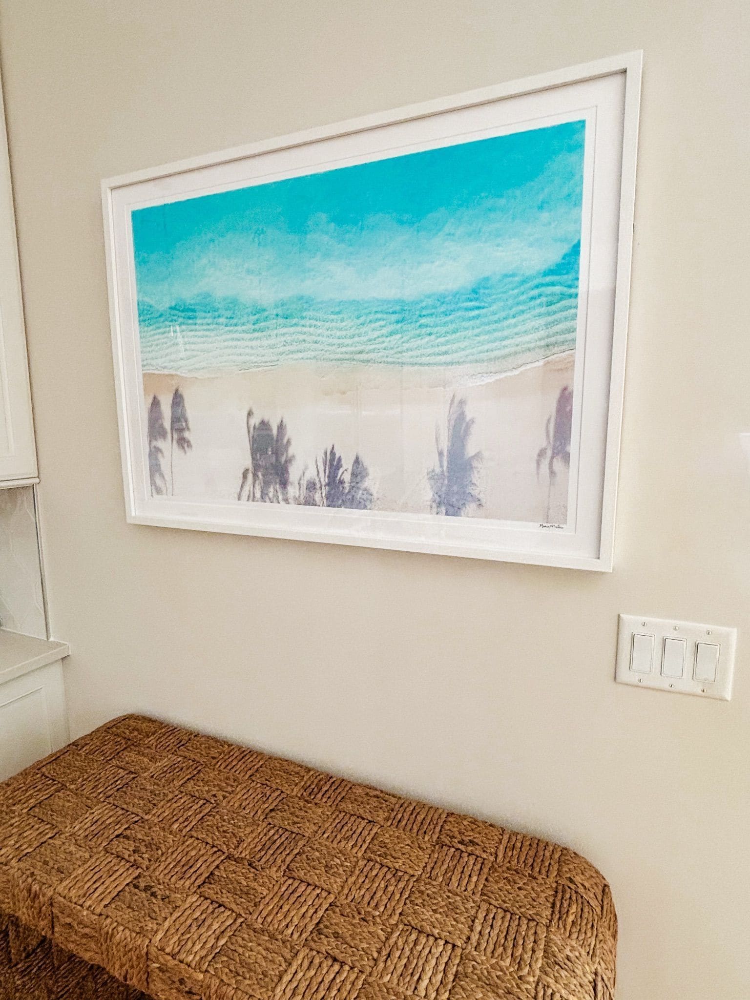 Gray Malin “Oahu Palm Shadows” — Signed Large Limited Edition #8 — COA Included — Pristine