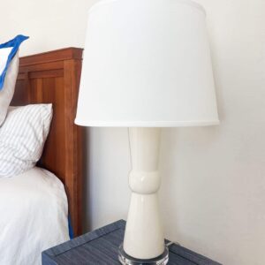 Pair of Villa & House “Clarissa” Ceramic Table Lamps — 28.5” — Designer Quality