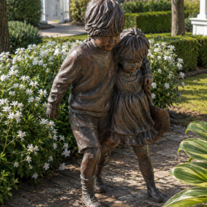 Corinne Hartley "Best Friends" Life-Size Bronze Sculpture, Artist's Copy AC/30, 1995