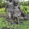 Corinne Hartley "Best Friends" Life-Size Bronze Sculpture, Artist's Copy AC/30, 1995