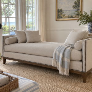 158247DC-46BF-4689-BC11-F5786362B95E Four Hands Mercury Double Chaise in Noble Platinum