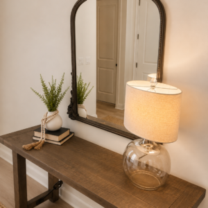 Anthropologie Gleaming Primrose 3’ Wall Mirror | Black Finish | 39” x 39”