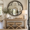Regina Andrew Raymond Quatrefoil Mirror | 48” Designer Statement Mirror