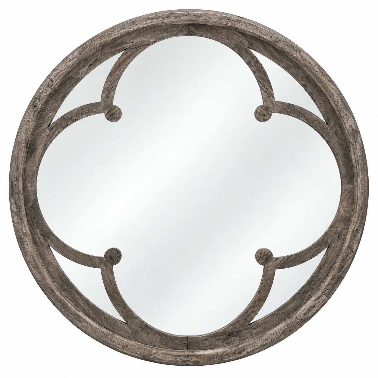 Regina Andrew Raymond Quatrefoil Mirror | 48” Designer Statement Mirror