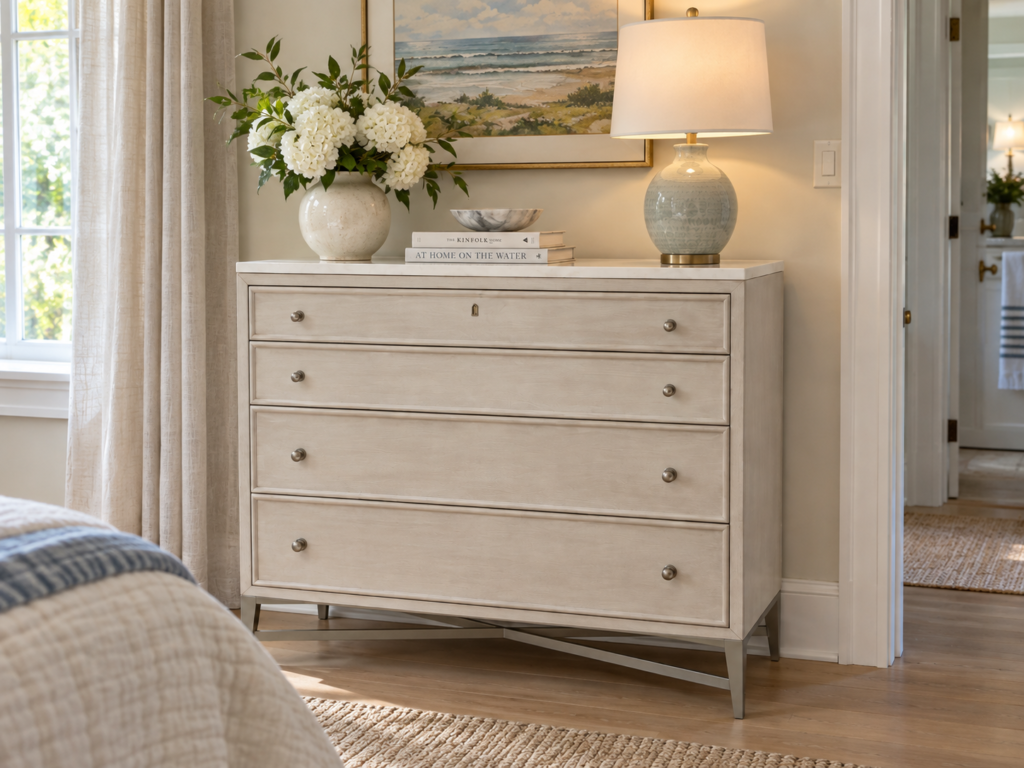 Ashby Place Marble-Top Bachelor’s Chest by Pulaski