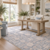 NEW Becki Owens Marlene Slate Area Rug | 7’9” × 10’