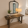 E3A2B941-6E84-4D74-A951-2010BCEFA812 (1) Anthropologie Gleaming Primrose 3’ Wall Mirror | Black Finish | 39” x 39”