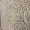 IMG_1314 Restoration Hardware Hand-Rolled Clay Bead Wall Art | Large Neutral Textured Statement Piece