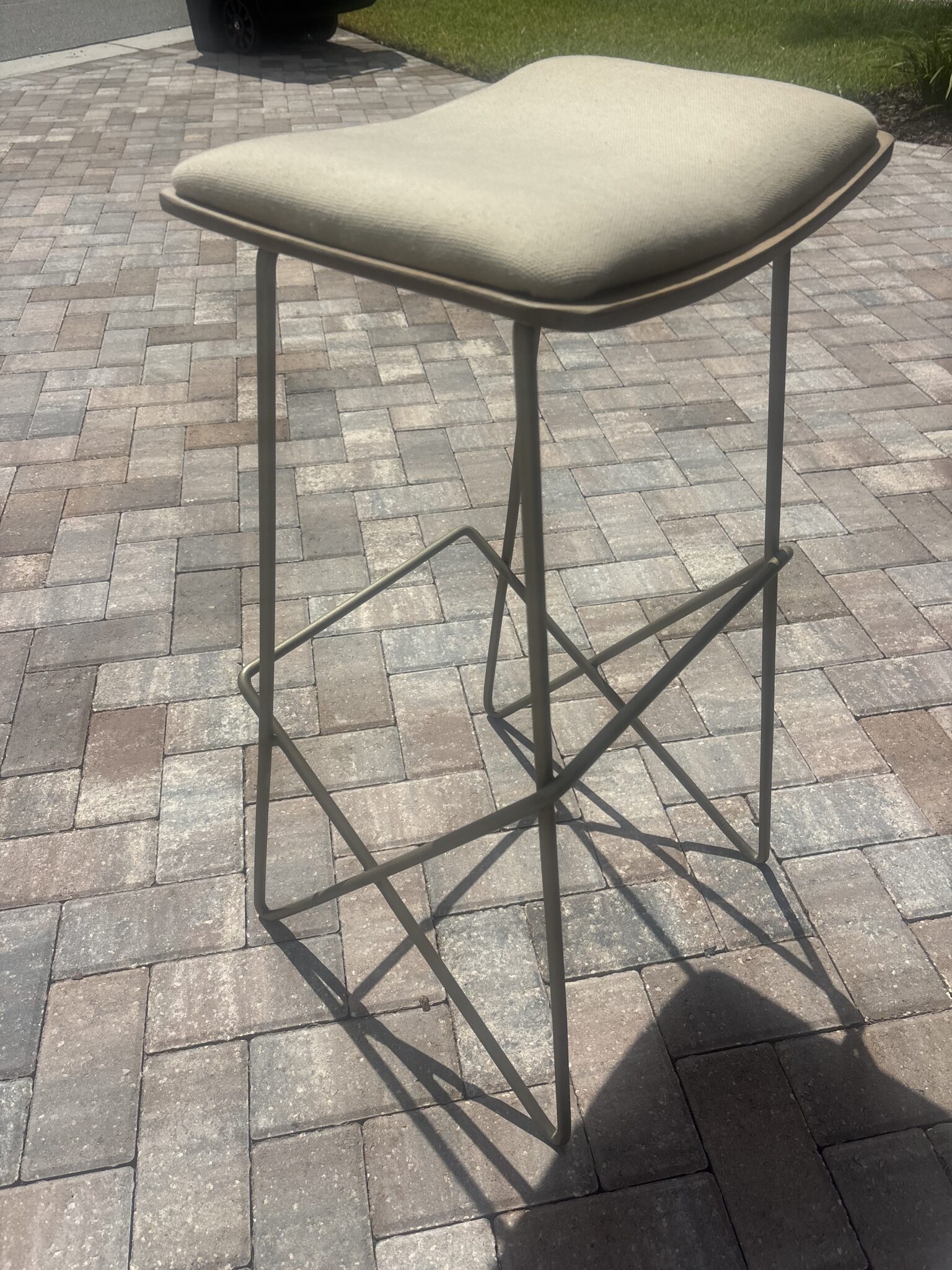 Joss & Main Deux Upholstered Bar Stools, Brand New