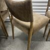 Set of 6 Four Hands Jayla Dining Chairs – Altair Mushroom + Toasted Oak