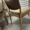 Set of 6 Four Hands Jayla Dining Chairs – Altair Mushroom + Toasted Oak