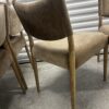 Set of 6 Four Hands Jayla Dining Chairs – Altair Mushroom + Toasted Oak