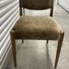 Set of 6 Four Hands Jayla Dining Chairs – Altair Mushroom + Toasted Oak