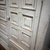 IMG_5118 Distressed Ivory King Bed & Architectural Storage Dresser Set