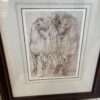 Leonardo da Vinci “Studi di Cavalli” Framed Equestrian Study