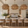 NEW IN BOX | Chapman & Myers Antigua XL Drum Chandelier – Visual Comfort – 42”, Three Available